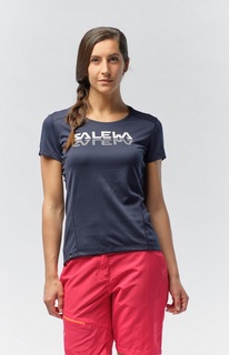 Футболка женская Salewa 00-0000027840_3960 синяя 46