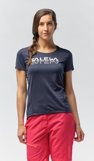 Футболка женская Salewa 00-0000027840_3960 синяя 40