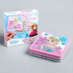 Алмазная мозаика на шкатулке Эльза, Холодное сердце, 14 x 13,6 см Disney