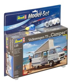 Сборная модель автомобиль Volkswagen t3 camper Revell 67344