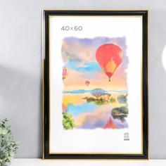 Фоторамка 40х60 см (608) пластик (пластиковый экран) Зебра