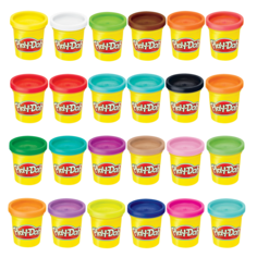 Игровой набор для лепки Play-Doh, 24 банки 20383F02