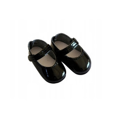 Туфли Paola Reina черные лаковые, для кукол 32 см