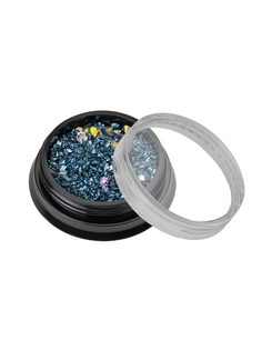 Набор декора для маникюра и педекюра, на ногти №6 цвет Синий Nail Art