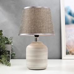 Лампа настольная 16362/1 E14 40Вт серый 20х20х30 см Risalux