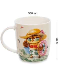 Кружка фарфоровая Солнце! Море! Пляж! SZ-330 113-504226 Sunpreeze