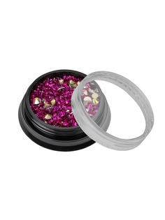 Набор декора для маникюра и педекюра, на ногти №4 цвет Малиновый Nail Art