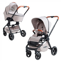 Коляска 2 в 1 Moon ReSea Kombi Beige Melange