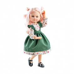 Зеленое платье Paola Reina для шарнирных кукол 32 см