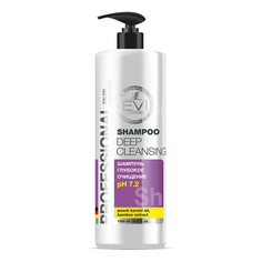 Шампунь-пилинг Evi Professional глубокое soft-очищение, для всех типов волос, 1 л
