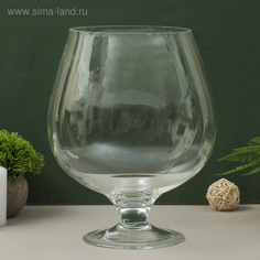 Ваза Бренди бокал на ножке d-17.5см, h-29х23,5см, 7л 2073 Evis