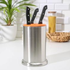 Подставка для кухонных ножей «Техно», 24×17 см, цвет МИКС No Brand
