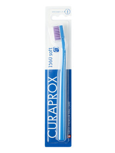 Зубная щетка Curaprox "soft", d 0,15 мм, синяя