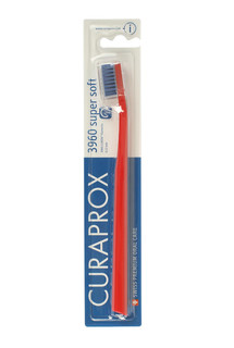 Зубная щетка Curaprox "supersoft" , d 0,12 мм, красная