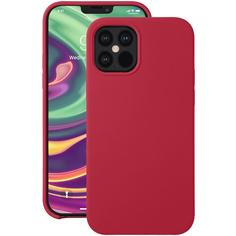Чехол для Apple iPhone 12\12 Pro Deppa Liquid Silicone красный