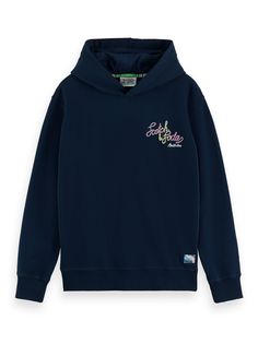Худи мужское Scotch & Soda 167226/0004 синее XL