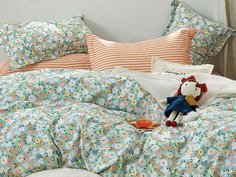 КПБ Евро, печатный сатин 1562-6 Asabella