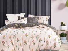 КПБ Евро, печатный сатин 1619-6 Asabella