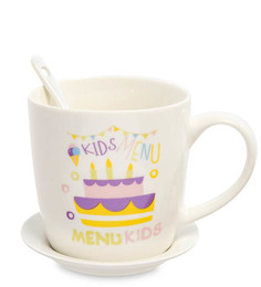 Кружка с ложкой Детское меню MUG-165/1 113-108691 Art East