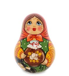 Неваляшка Анастасия с крынкой МР-24/66 113-707316 Народные промыслы