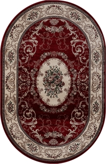 Ковер российский AkTs 60x110 см красный