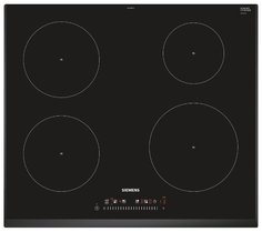Встраиваемая варочная панель индукционная Siemens EH651FEB1E Black