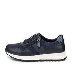 Кроссовки женские quattrocomforto 40-22WA-005VT синие 36 RU