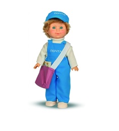 Кукла Весна Митя почтальон 34 см