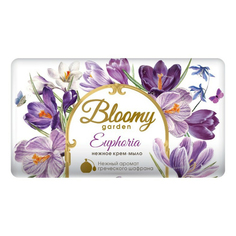 Крем-мыло туалетное твердое Bloomy Garden Euphoria 90 г