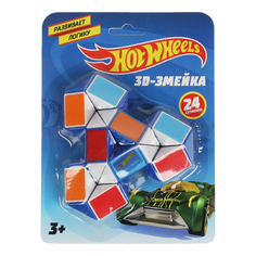 Головоломка Играем Вместе Hot Wheels 3D Змейка 24 детали