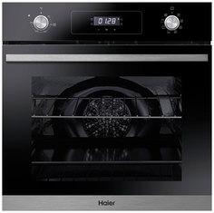 Встраиваемый электрический духовой шкаф Haier HOD-P08TGBX черный