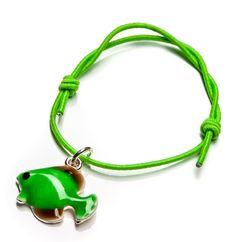 Браслет из текстиля с эмалью р.14 C&C-BR12810 Moon Paris