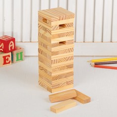 Игра настольная «Падающая башня», 23,5×7,5×7,5 см No Brand
