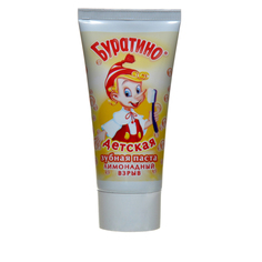 Детская зубная паста Буратино «Лимонадный взрыв», 75 г Весна