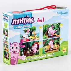 Напольный пазл-мозаика средний «Лунтик» (Мельница) Step Puzzle