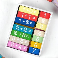 Логический набор «Решаем» 36 деталей, примеры Томик