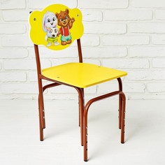 Стул детский «Зверята», регулируемый, МИКС Забияка