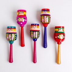 Погремушка на палочке «Музыкант», МИКС Нескучные игры
