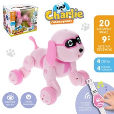 Робот-игрушка радиоуправляемый Собака Charlie, русская озвучка IQ BOT