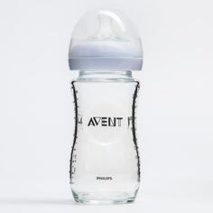 Бутылочка для кормления 240 мл., от 1 мес., медленный поток, серия Natural Philips Avent