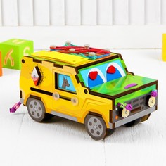 Развивающая игра для детей «Бизи-машинка» Тимбергрупп