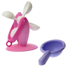 Набор для купания мягкий №6: водное колесо, ковш, МИКС Биплант