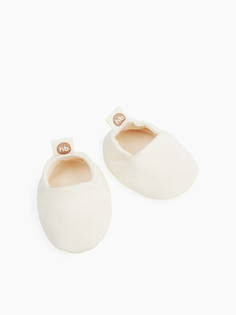 Пинетки детские Happy Baby 90118 цв. белый р. 10