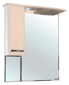 Зеркало-шкаф Bellezza Балтика 90 L бежевый 4618915002079