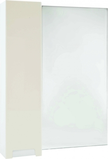Зеркало-шкаф Bellezza Пегас 60 L, бежевое 4610409002077