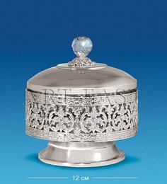 Сахарница Серебряный прованс Crystal Temptations