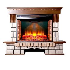 Электрокамин Inter Flame Экстер средний дуб камень бежевый с очагом Panoramic 33 LED FX QZ