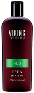 Гель для душа Viking "Fresh" освежающий, 300 мл