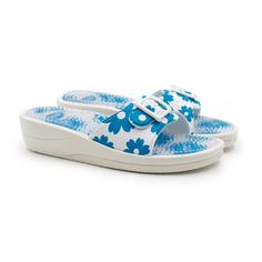 Шлепанцы женские Scholl NEW MASSAGE F299601143 голубые 36 EU