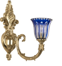 Бра Florence 7109B15/1/210 G P2 U Clear-Blue/H-1H Bohemia
